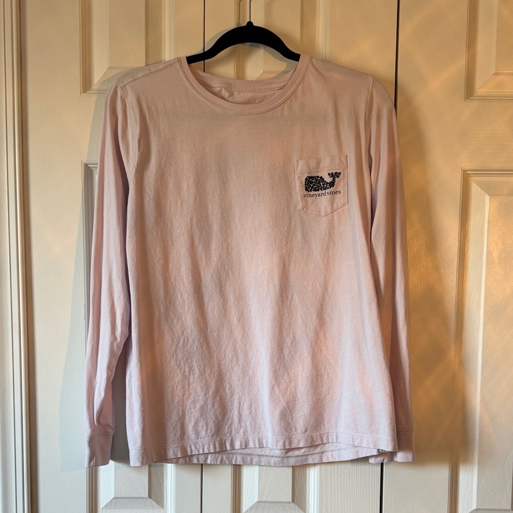 Vineyard Vines Light Pink Crew Neck Tee